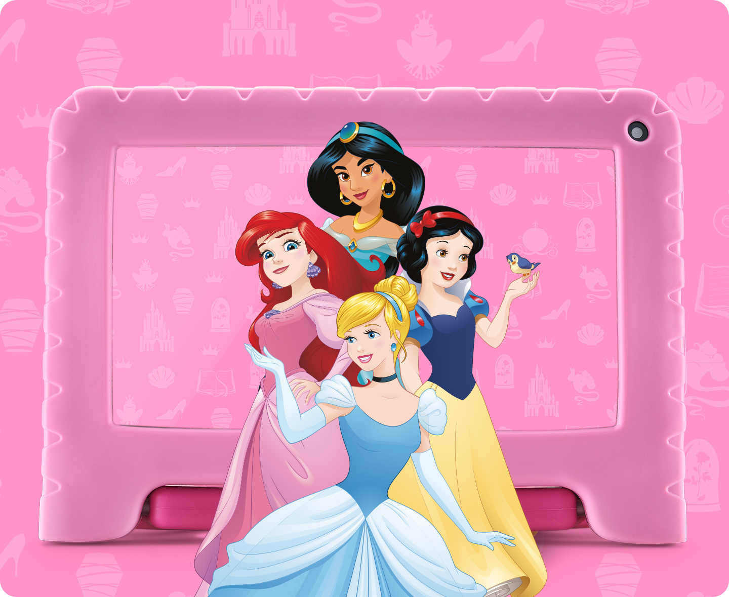 Banner da tela do Tablet Princesas.